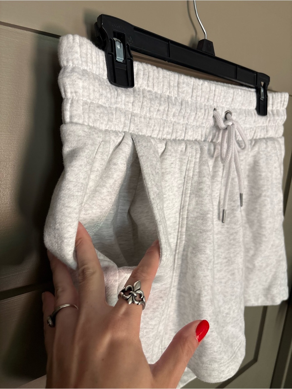 Universal Thread Light Gray Drawstring Athletic Skort - Picture 4 of 10